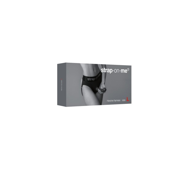 Strap On Me - Harness Lingerie Heroine – L - Black Strap On Me - Harness Lingerie Heroine – L - Black