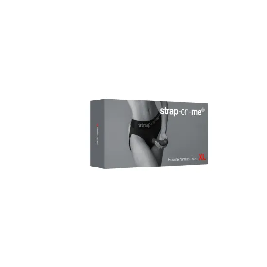 Strap On Me - Harness Lingerie Heroine - XL - Black