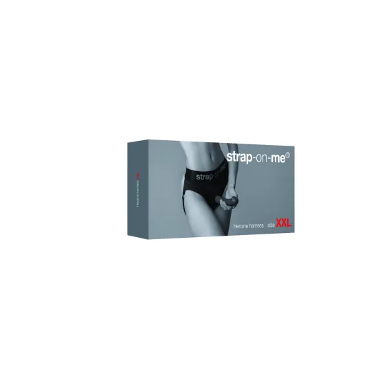 Strap On Me - Harness Lingerie Heroine - XXL - Black