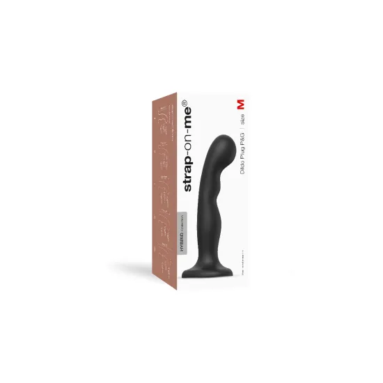 Strap On Me - Dildo Plug P&G Black - M Strap On Me - Dildo Plug P&G Black - M