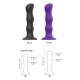 Strap On Me - Dildo Geisha Balls - Medium - Purple Strap On Me - Dildo Geisha Balls - Medium - Purple