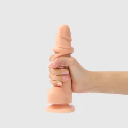 Strap On Me - Sliding Skin Realistic Dildo Vanilla - M