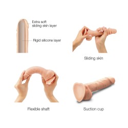 Strap On Me - Sliding Skin Realistic Dildo Vanilla XXL Strap On Me - Sliding Skin Realistic Dildo Vanilla XXL