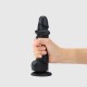 Strap On Me - Sliding Skin Realistic Dildo -Black - M