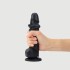 Strap On Me - Sliding Skin Realistic Dildo - Black - XL