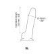 Strap On Me - Sliding Skin Realistic Dildo - Black - XL Strap On Me - Sliding Skin Realistic Dildo - Black - XL