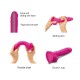 Strap On Me - Sliding Skin Realistic Dildo - Fuchsia - M Strap On Me - Sliding Skin Realistic Dildo - Fuchsia - M