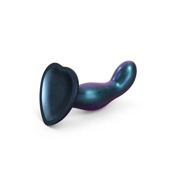 Strap On Me - Dildo Plug Snaky Metallic Blue - M Strap On Me - Dildo Plug Snaky Metallic Blue - M