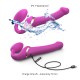 Strap On Me - Multi Orgasm Bendable Strap-On - L - Fuchsia Strap On Me - Multi Orgasm Bendable Strap-On - L - Fuchsia