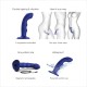 Strap On Me - Tapping Dildo Blue Strap On Me - Tapping Dildo Blue