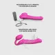 Strap On Me - Vibrating Bendable Strap-On - M - Fuchsia Strap On Me - Vibrating Bendable Strap-On - M - Fuchsia