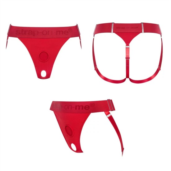 Strap On Me - Unique Harness Red One Strap On Me - Unique Harness Red One
