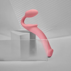Strap On Me - Silicone Bendable Strap-On - S - Pastel Pink Strap On Me - Silicone Bendable Strap-On - S - Pastel Pink