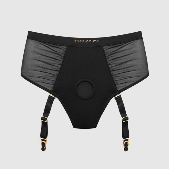 Strap On Me - Harness Lingerie Idylle - L - Black Strap On Me - Harness Lingerie Idylle - L - Black