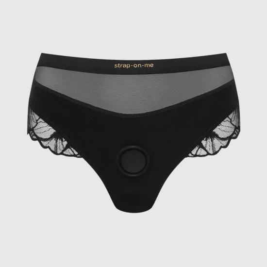 Strap On Me - Harness Lingerie Sublime - L - Black Strap On Me - Harness Lingerie Sublime - L - Black