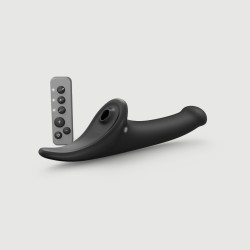 Strap On Me - Multi Orgasm Dildo - M - Black Tr