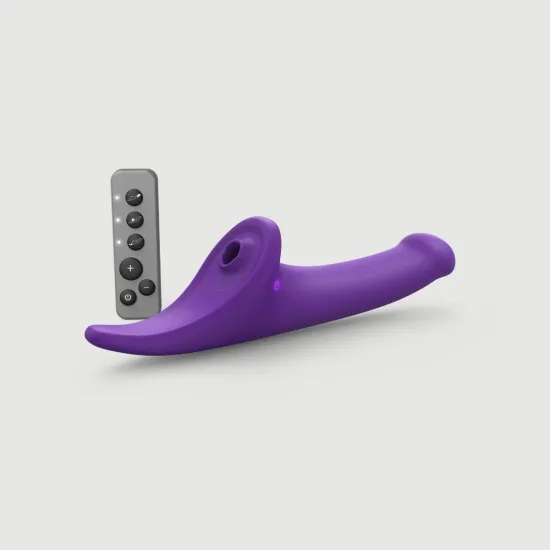 Strap On Me - Multi Orgasm Dildo - S - Purple Tr Strap On Me - Multi Orgasm Dildo - S - Purple Tr