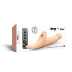 Strap On Me - Multi Orgasm Realistic Dildo - M - Vanilla Tr