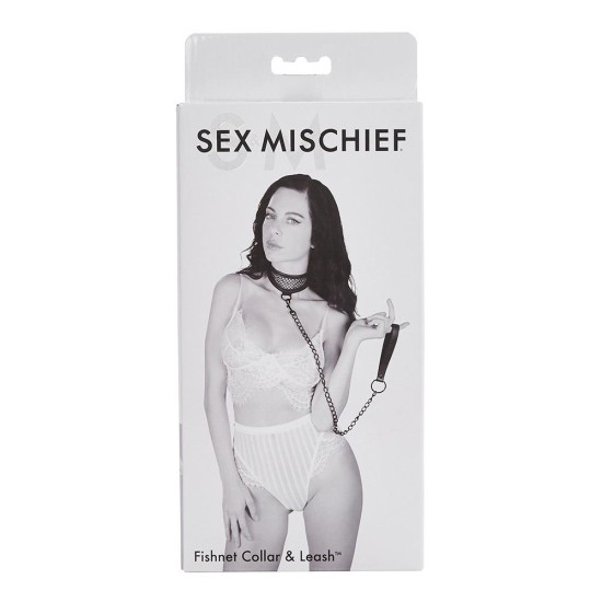 S&M Fishnet Collar & Leash S&M Fishnet Collar & Leash