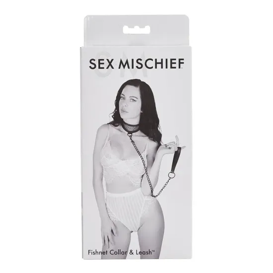S&M Fishnet Collar & Leash S&M Fishnet Collar & Leash