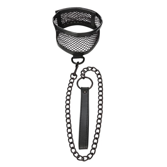 S&M Fishnet Collar & Leash S&M Fishnet Collar & Leash