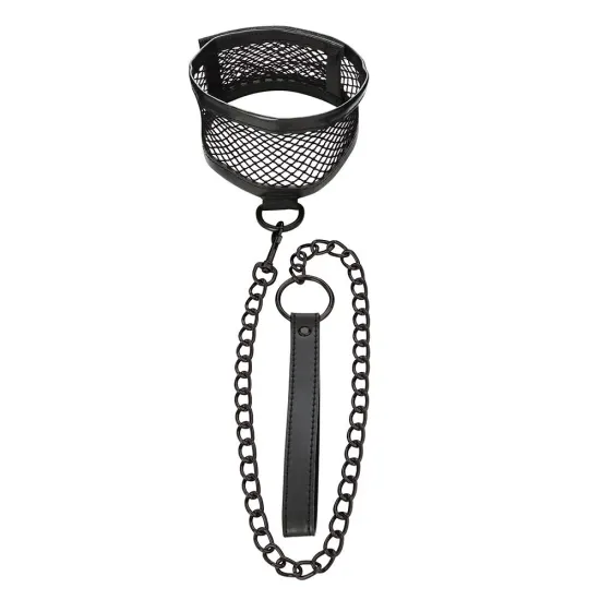 S&M Fishnet Collar & Leash S&M Fishnet Collar & Leash