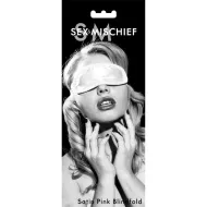 S&M Satin Blindfold - Light Pink S&M Satin Blindfold - Light Pink