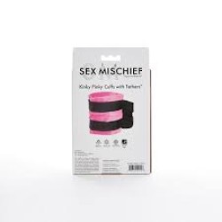 S&M Kinky Pinky Cuffs with Tethers