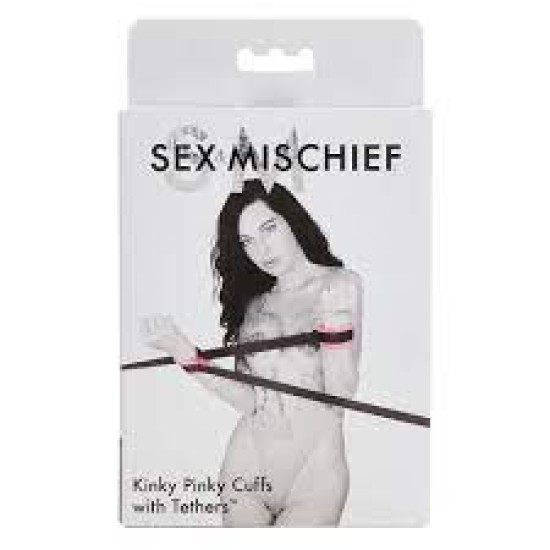 S&M Kinky Pinky Cuffs with Tethers S&M Kinky Pinky Cuffs with Tethers