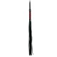 S&M Red & Black Stripe Flogger S&M Red & Black Stripe Flogger