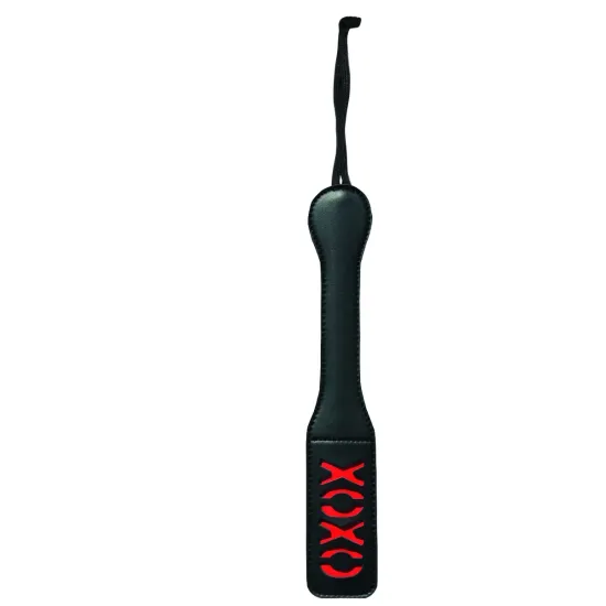 S&M XOXO Paddle: Black
