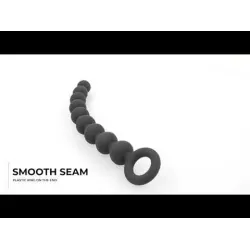 S&M Black Silicone Anal Beads S&M Black Silicone Anal Beads
