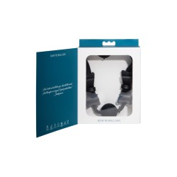 Sportsheets Sincerely Bow Tie Faux Leather Silicone Ball Gag