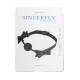 Sportsheets Sincerely Bow Tie Faux Leather Silicone Ball Gag Sportsheets Sincerely Bow Tie Faux Leather Silicone Ball Gag