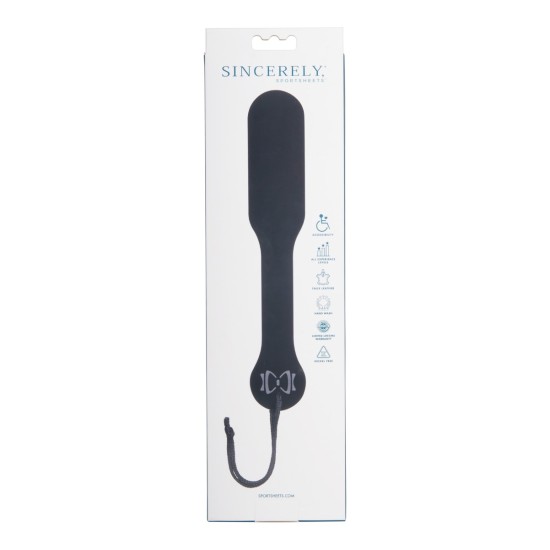 Sportsheets Sincerely Bow Tie Acrylic Spanking Paddle