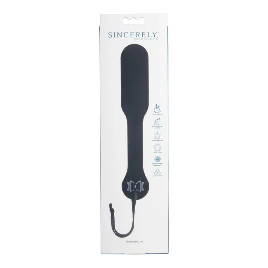 Sportsheets Sincerely Bow Tie Acrylic Spanking Paddle Sportsheets Sincerely Bow Tie Acrylic Spanking Paddle