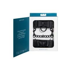 Sportsheets Sincerely Bow Tie Faux Leather Wrist Cuffs