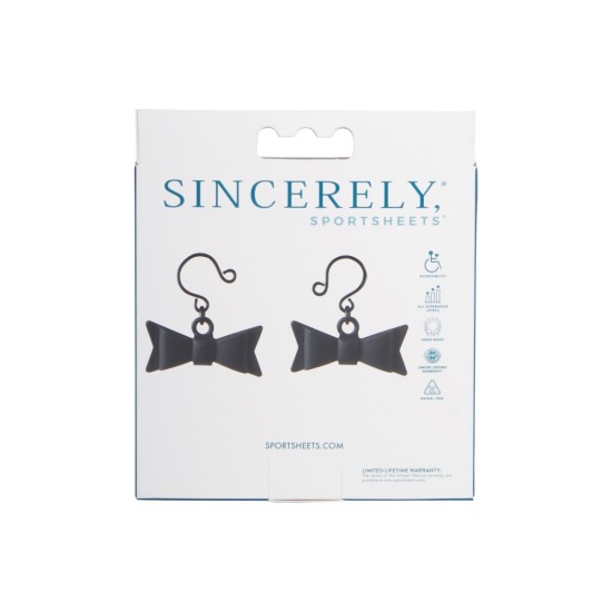 Sportsheets Sincerely Bow Tie Nipple Jewellery Sportsheets Sincerely Bow Tie Nipple Jewellery