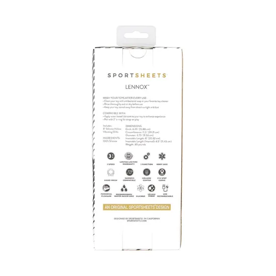 Sportsheets Merge Collection - Lennox - 8 Sportsheets Merge Collection - Lennox - 8