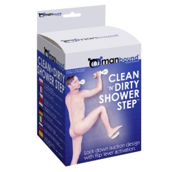 Manbound Clean and Dirty Shower Step Manbound Clean and Dirty Shower Step