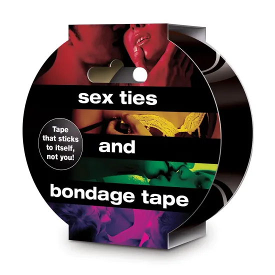 Sex Ties & Bondage Tape - Black Sex Ties & Bondage Tape - Black