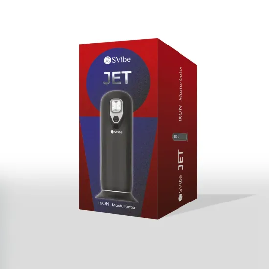 SVibe Ikon JET Masturbator - Black SVibe Ikon JET Masturbator - Black