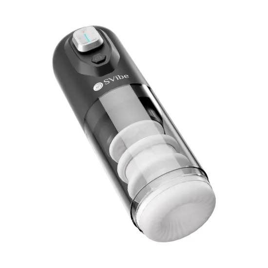 SVibe Ikon SPARK Masturbator - Black SVibe Ikon SPARK Masturbator - Black