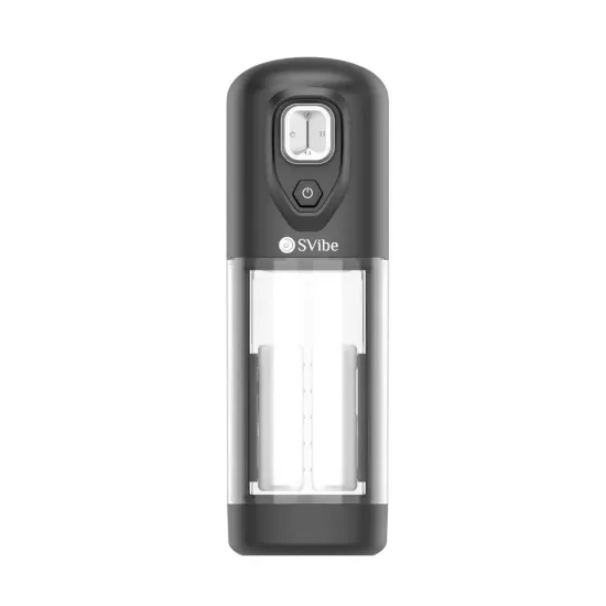 SVibe Ikon VOLT Masturbator - Black SVibe Ikon VOLT Masturbator - Black