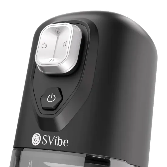 SVibe Ikon VOLT Masturbator - Black SVibe Ikon VOLT Masturbator - Black