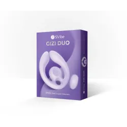 SVibe Snail GIZI Duo Couples Stimulator - Lilac