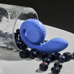SVibe Snail GIZI Lite Vibrator- Juicy Blueberry SVibe Snail GIZI Lite Vibrator- Juicy Blueberry