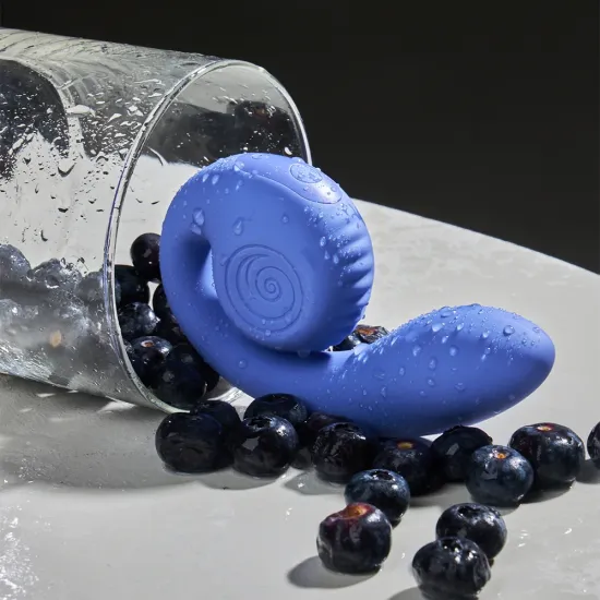 SVibe Snail GIZI Lite Vibrator- Juicy Blueberry SVibe Snail GIZI Lite Vibrator- Juicy Blueberry
