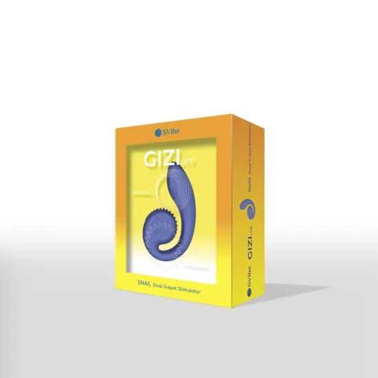 SVibe Snail GIZI Lite Vibrator- Juicy Blueberry SVibe Snail GIZI Lite Vibrator- Juicy Blueberry
