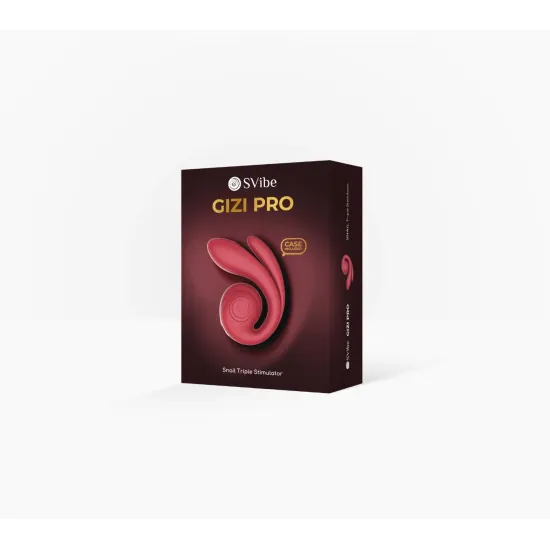 SVibe Snail GIZI Pro Triple G-Spot Stimulator - Bordeaux SVibe Snail GIZI Pro Triple G-Spot Stimulator - Bordeaux